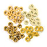 Standard Eyelets - yellow - 60 Stück